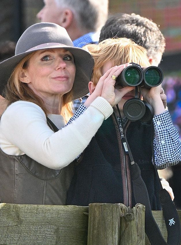 Geri Halliwell y su hijo Monty