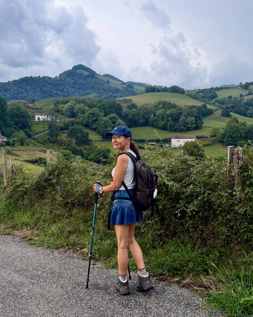 La condesa Alexandra de Frederiksborg comparte fotos de su viaje por el Camino de Santiago