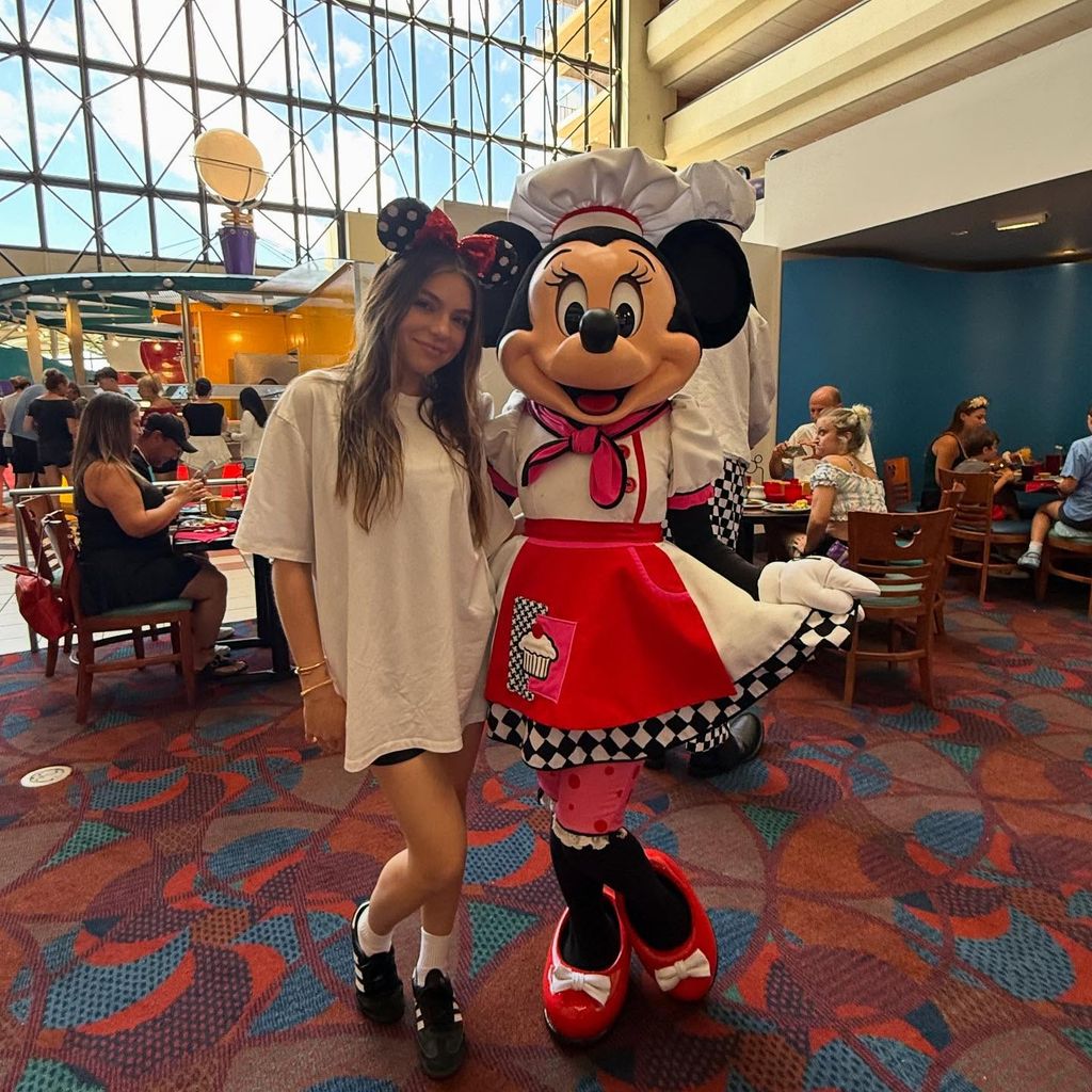 Sofía Catro compartió detalles de su escapada familiar a Disneyworld en sus redes sociales