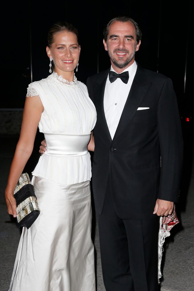 El príncipe Nicolás de Grecia y Tatiana Blatnik