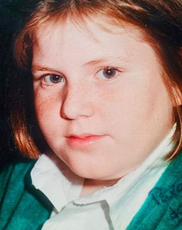 Itziar Castro en su juventud