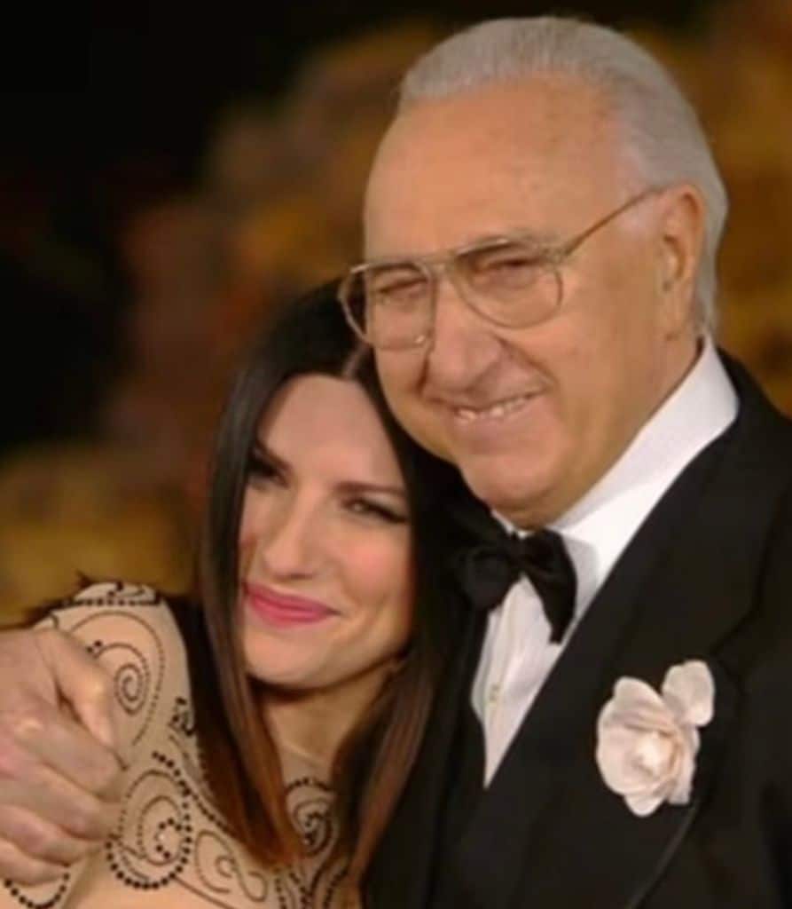 Laura Pausini y Pippo Baudo