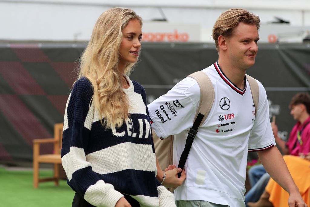 Mick Schumacher y Laila Hasanovic fueron pareja durante dos años