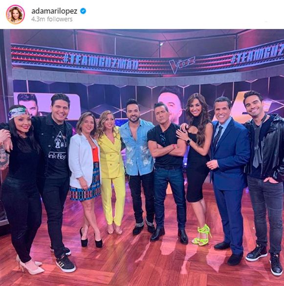 Elenco de Un Nuevo Día con Luis Fonsi