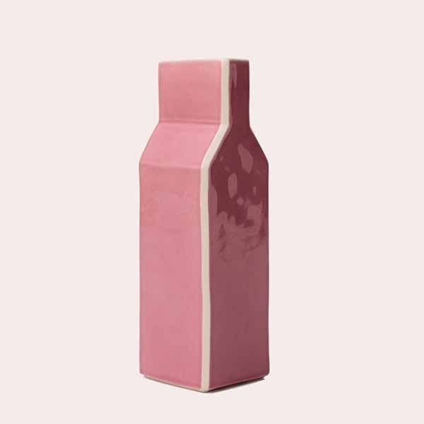Jarrón botella en gres de Mango