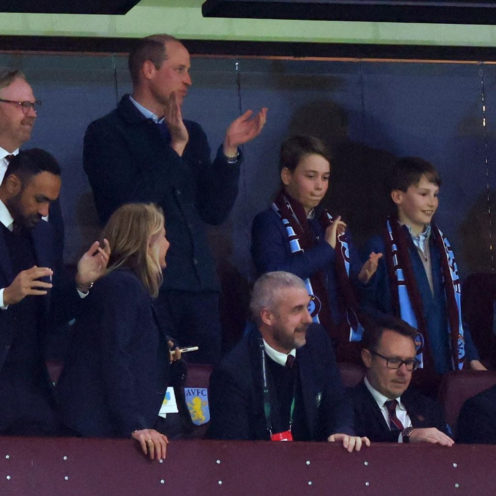 El Príncipe William y su hijo George