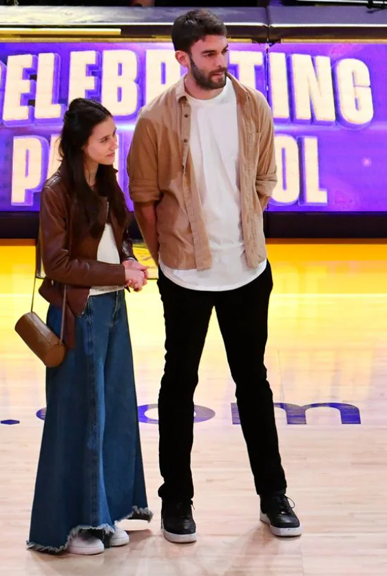 La pareja en el tributo a Pau en 2023