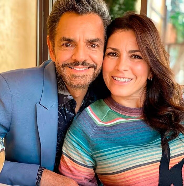 Eugenio Derbez y Alessandra Rosaldo