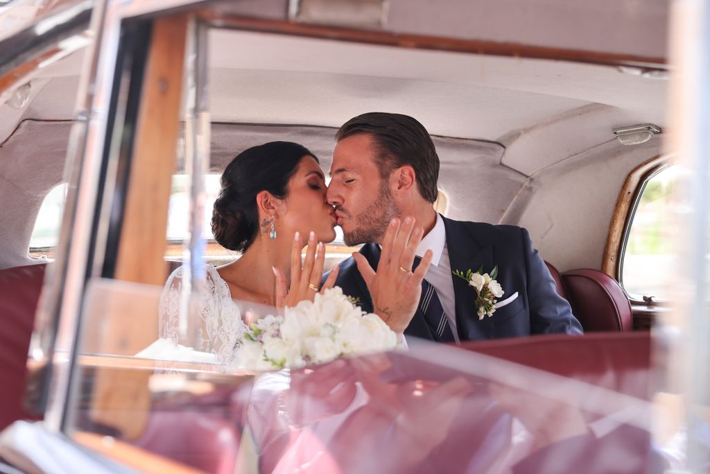 La boda de Ingrid Sanz Asensio y Ilies Hassaine en Madrid, 2026.