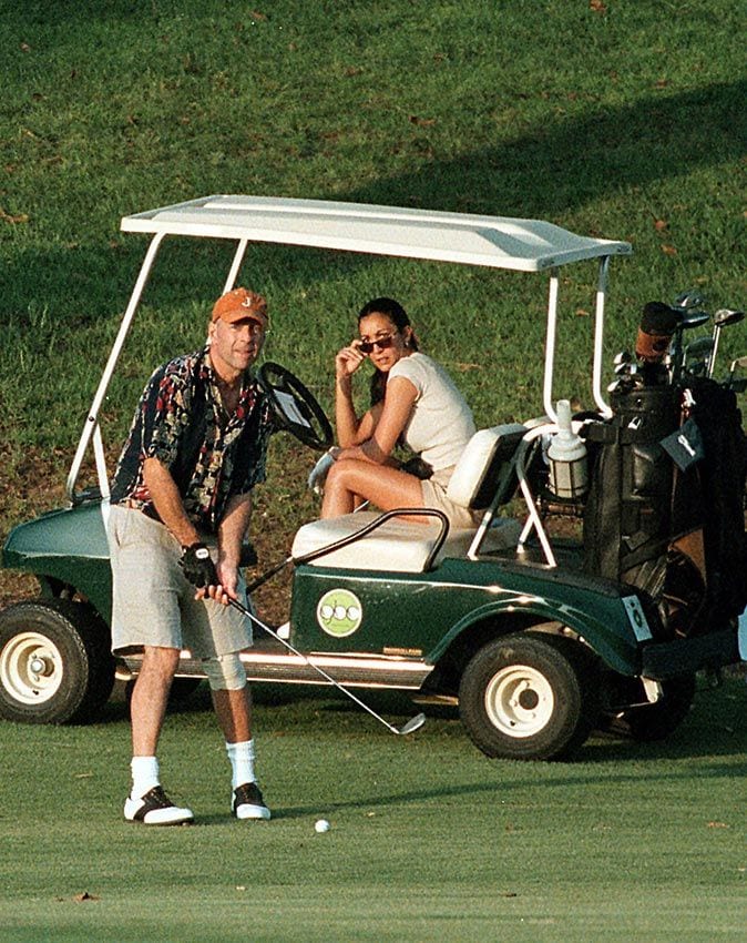 Bruce Willis mantuvo una relación con la española María Bravo a finales de los 90