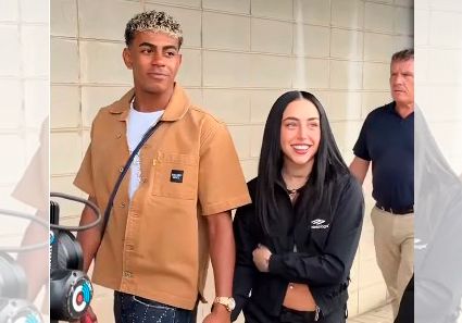 Lamine Yamal y Nicki Nicole debutan como pareja en la Kings League