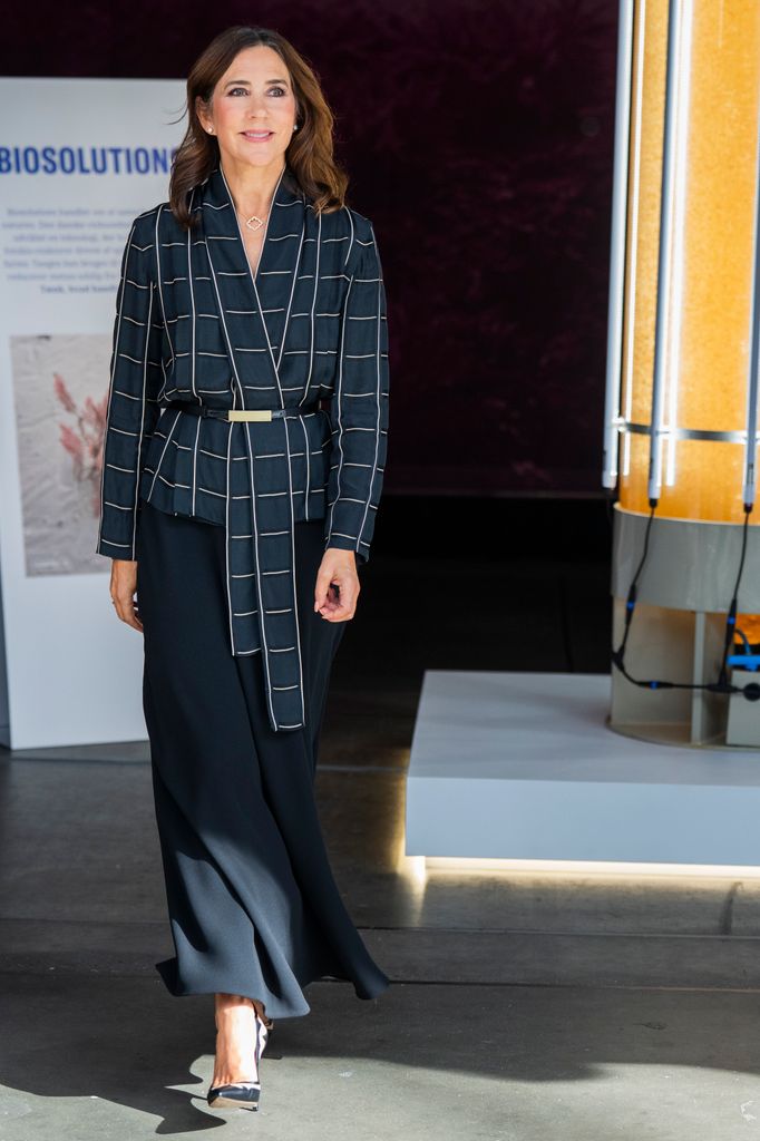 Mary de Dinamarca durante la entrega de los premios de la Cámara de Comercio danesa en el Bella Center de Copenhague (septiembre de 2026).