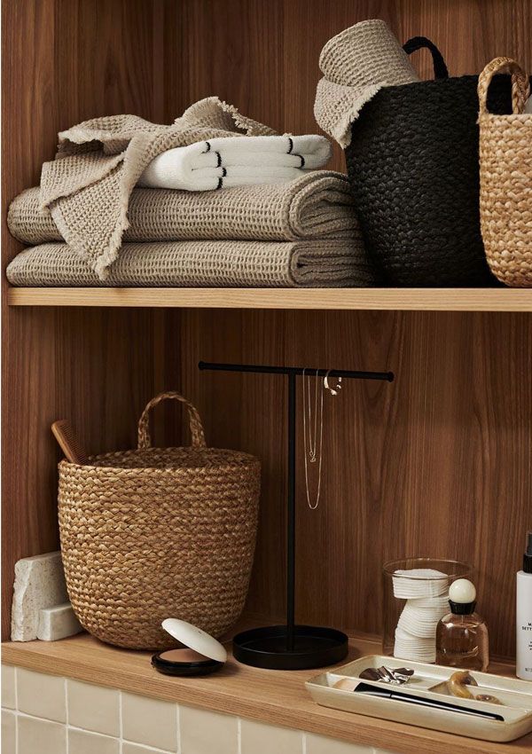 Toallas y cestas de H&M Home