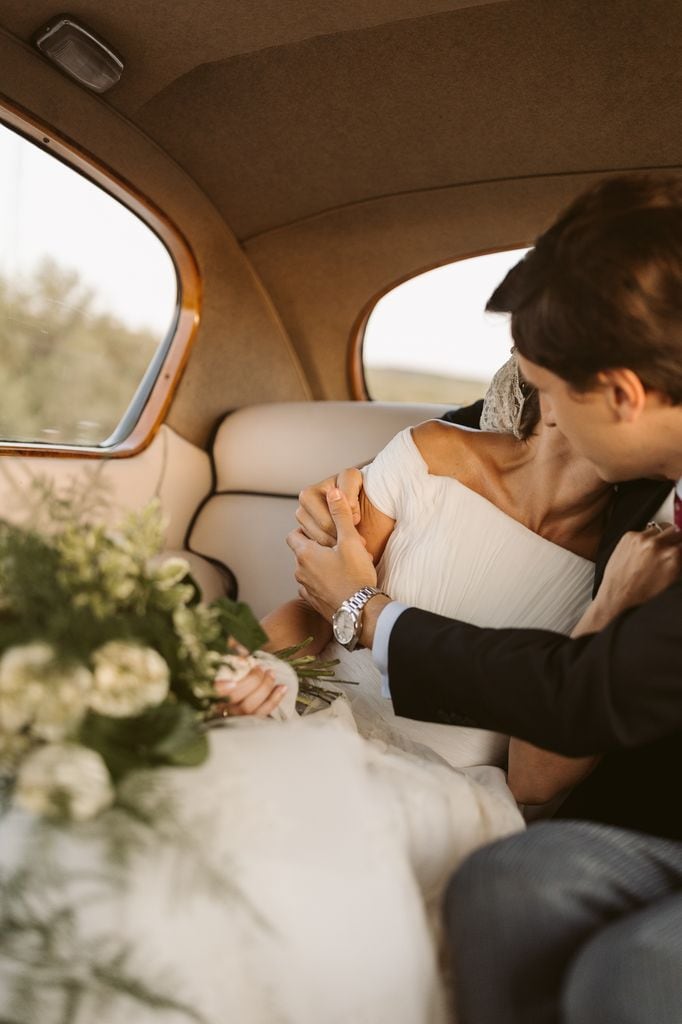 Escote bardot para novias