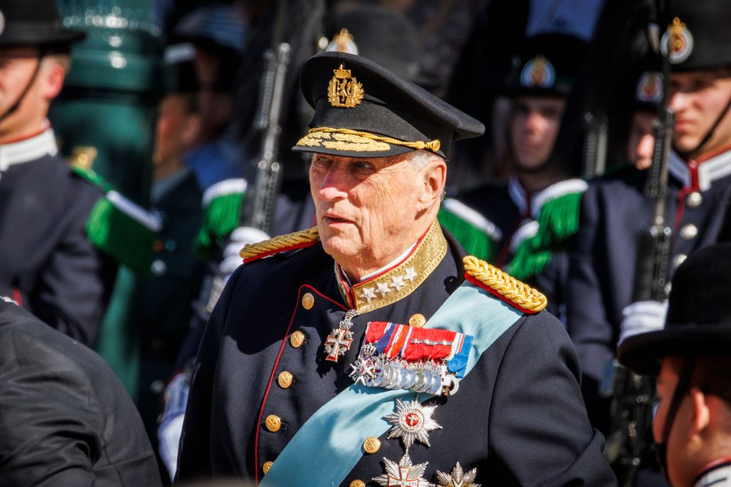 El rey Harald de Noruega en una imagen de 2024