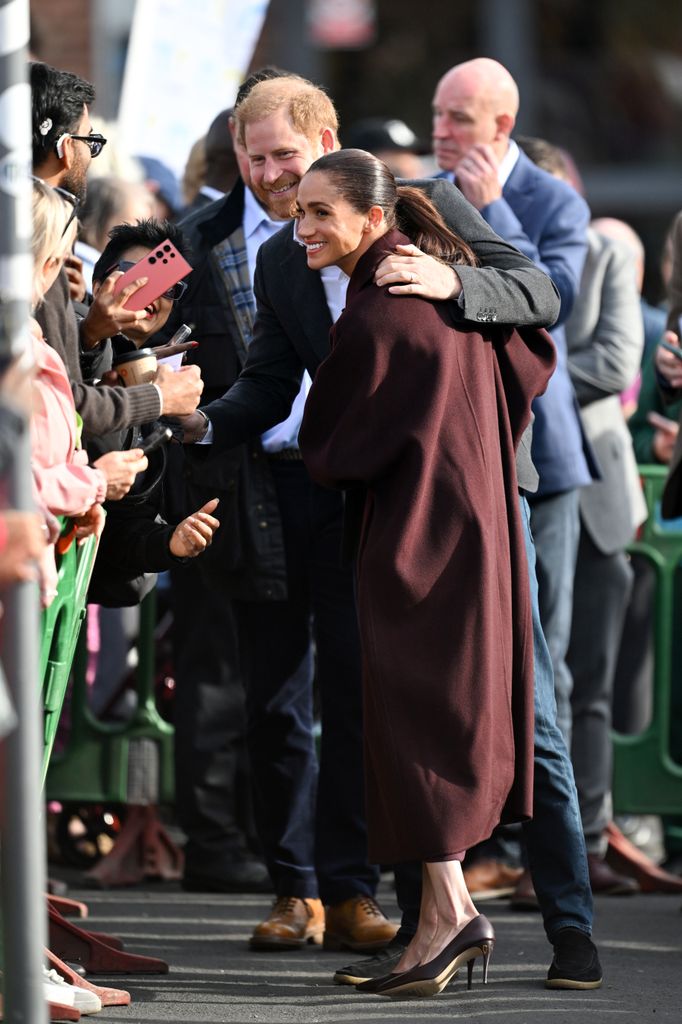 El príncipe Harry y Meghan Markle visitan Nottingham