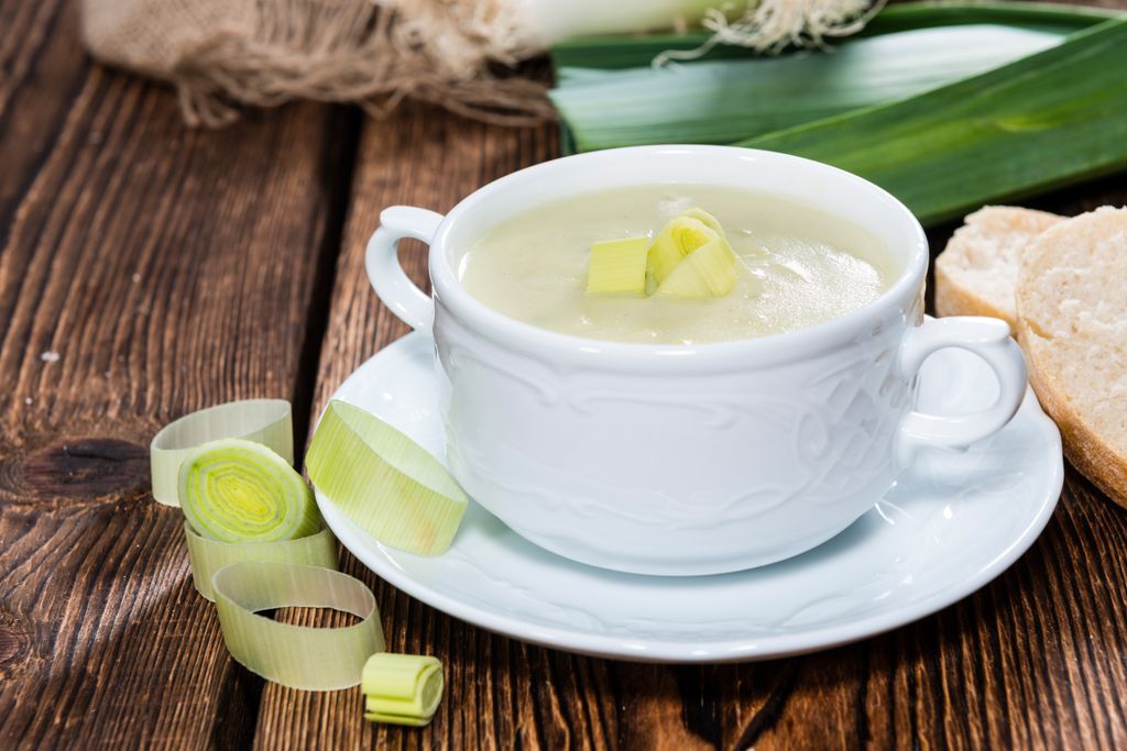 Crema de patata y puerro