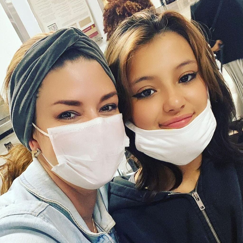 Alicia Machado y su hija Dinorah