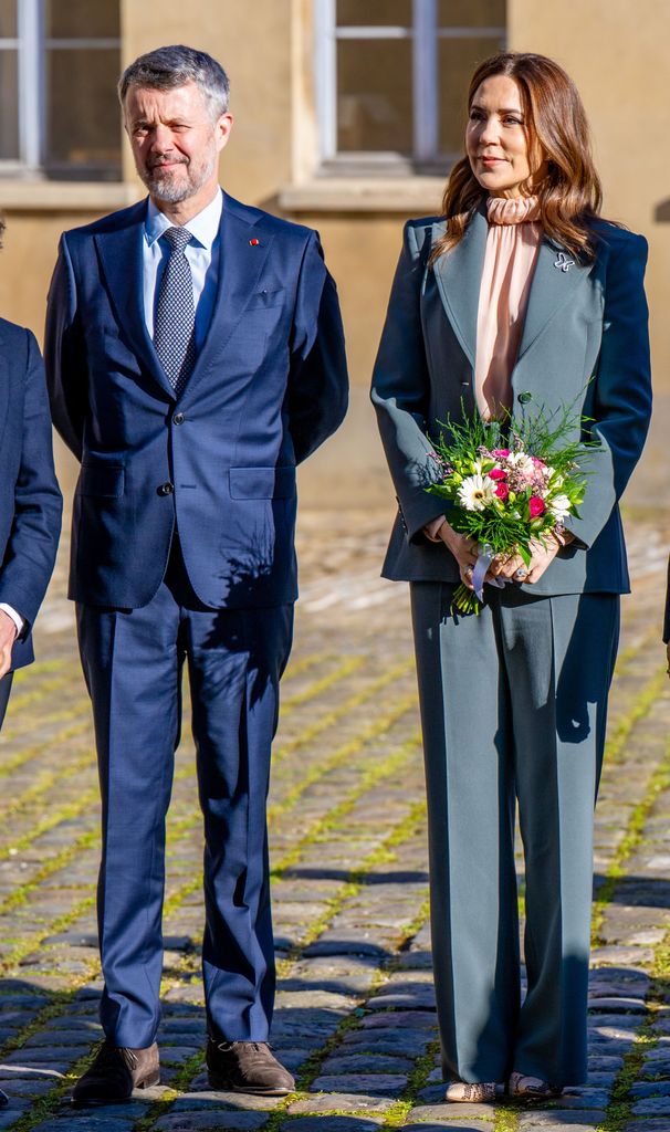 MARY DE DINAMARCA Y BRIGITTE MACRON EN EL SEGUNDO DIA DE LA VISITA OFICIAL DE LOS REYES DANESES A FRANCIA