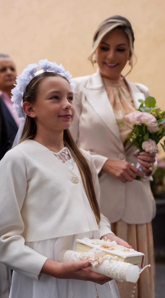 Mariana orgullosa de su primogénita.