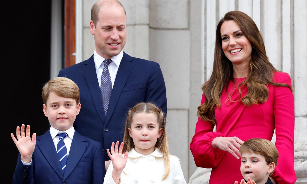 Kate Middleton, el príncipe William y sus hijos
