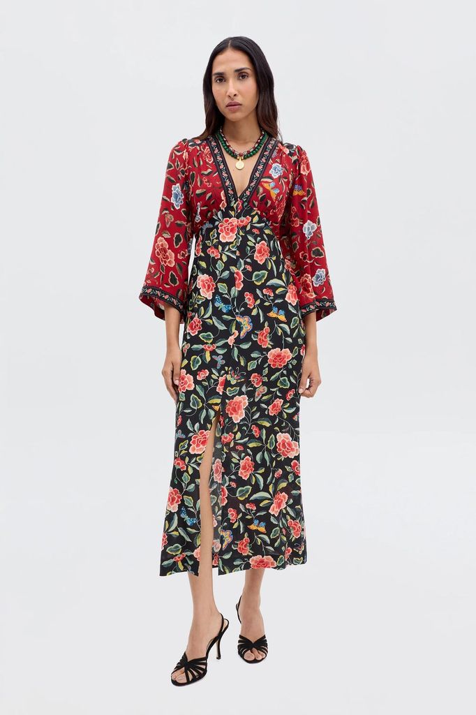 Vestido estampado de Rixo