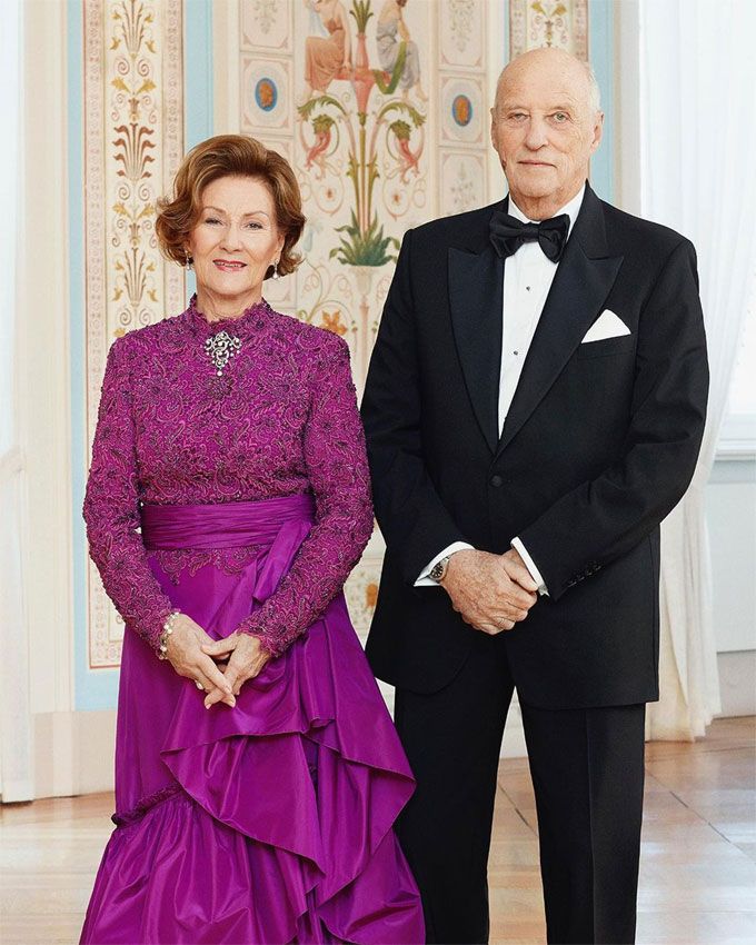 Harald y Sonia de Noruega