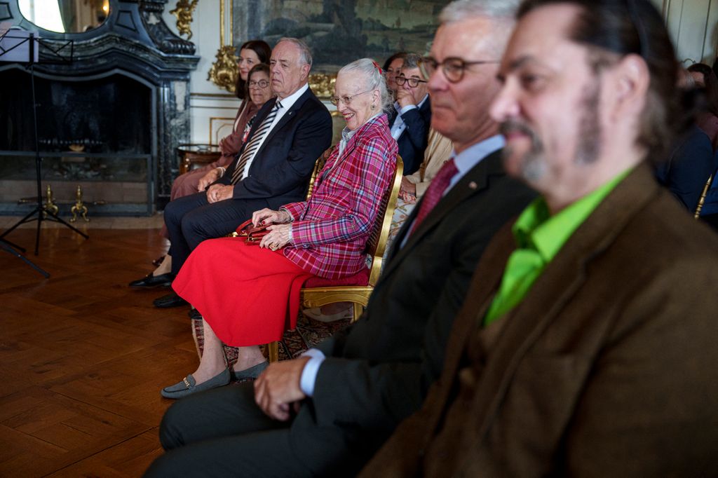 La reina Margarita de Dinamarca reaparece tras su ingreso en la entrega del Premio Príncipe Henrik en el Palacio de Fredensborg en Copenhague el 11 de junio de 2026