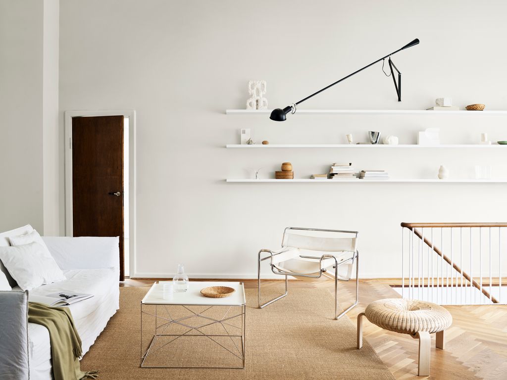 Paredes pintadas en blanco