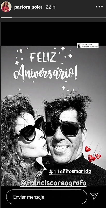 Pastora Soler y su marido 