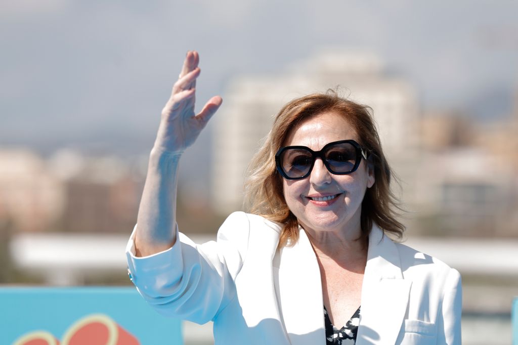 Carmen Machi en la presentación de «Los Justos» durante la 29.ª edición del Festival de Cine de Málaga, celebrada en Málaga el lunes 9 de marzo de 2026.