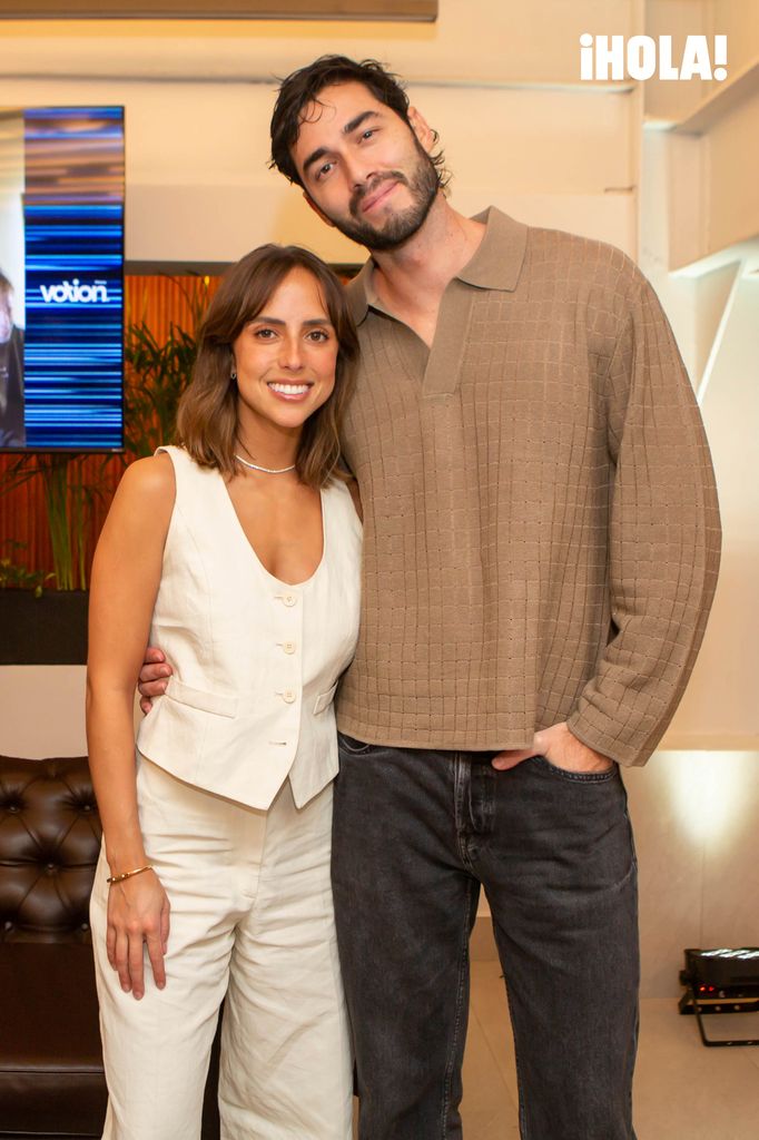 Natalia Boneta y Sebastián Azua.