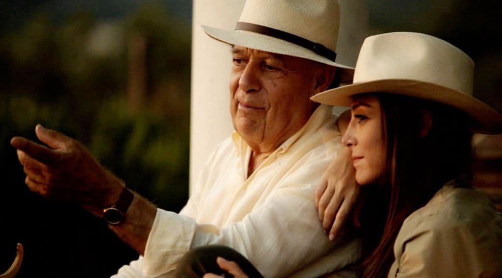 Carlos Falcó, junto a su hija Tamara en una imagen de archivo