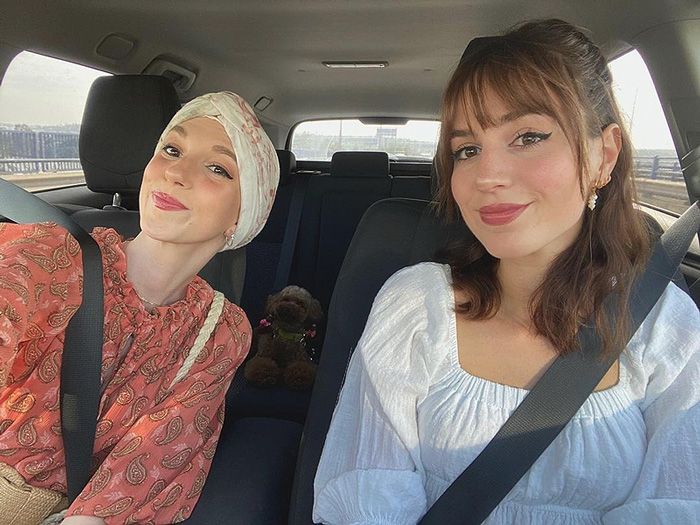 Emi y Elena Huelva en el Día de Reyes 