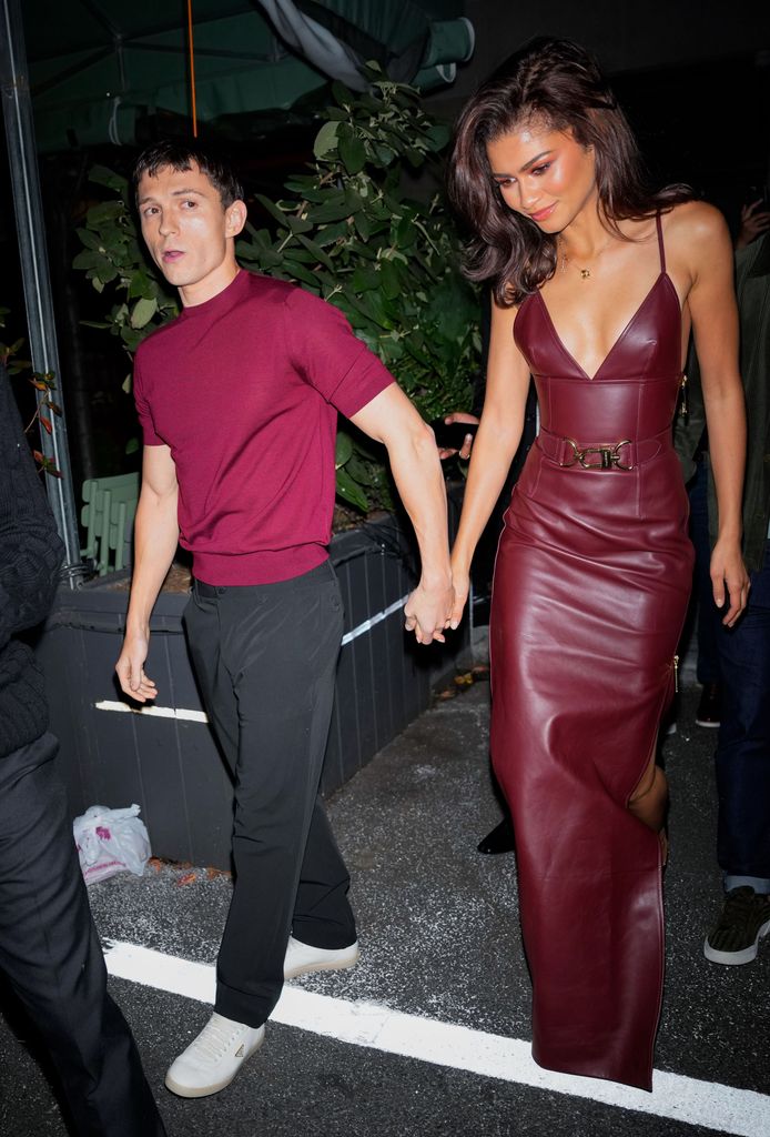 Tom Holland y Zendaya, fotografiados durante una salida por Nueva York (24 de octubre de 2024).