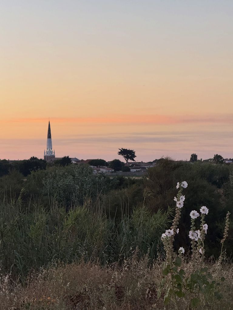 Los bonitos atardeceres de la Isla de Ré