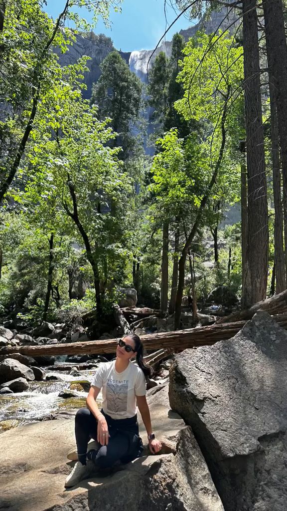 Ana Patricia Gámez en Yosemite 