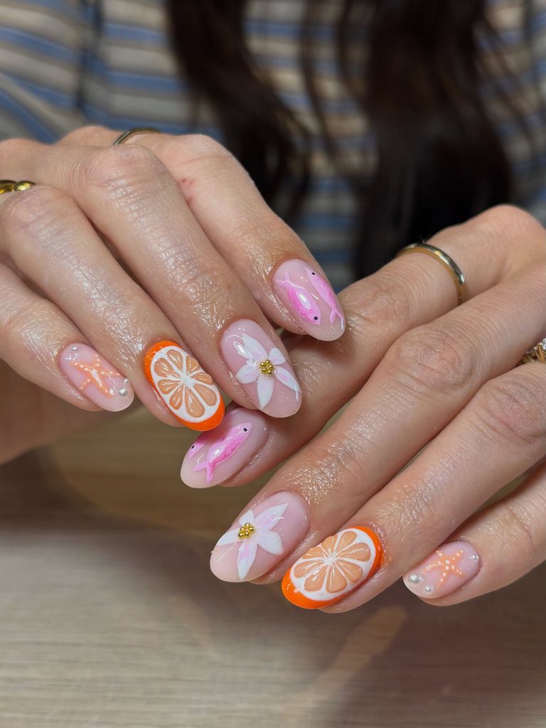 Manicura inspirada en mallorca