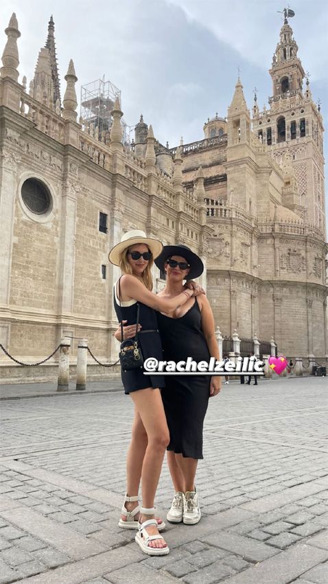 Chiara Ferragni, de turismo por Sevilla con motivo del Desfile de Dior