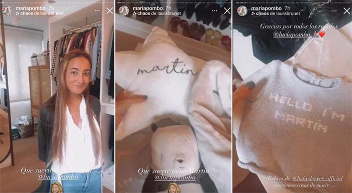 Lucía Pombo regala a su sobrino nuevas cosas