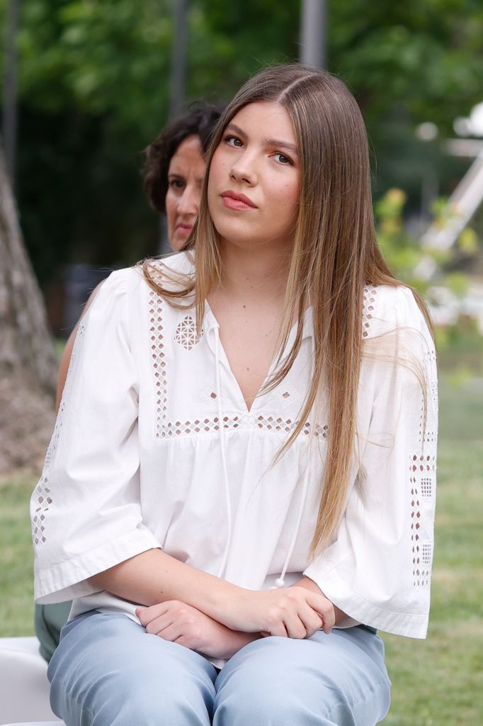 La infanta Sofía asiste a la primera edición del encuentro "Leading Teachers" de la Fundación Ibercaja, celebrado en Madrid este miércoles, 8 de julio de 2026