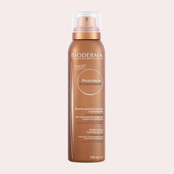 EL MEJOR AUTOBRONCEADOR PARA PRINCIPIANTES: Bioderma Photoderm Autobronzant Spray Autobronceador