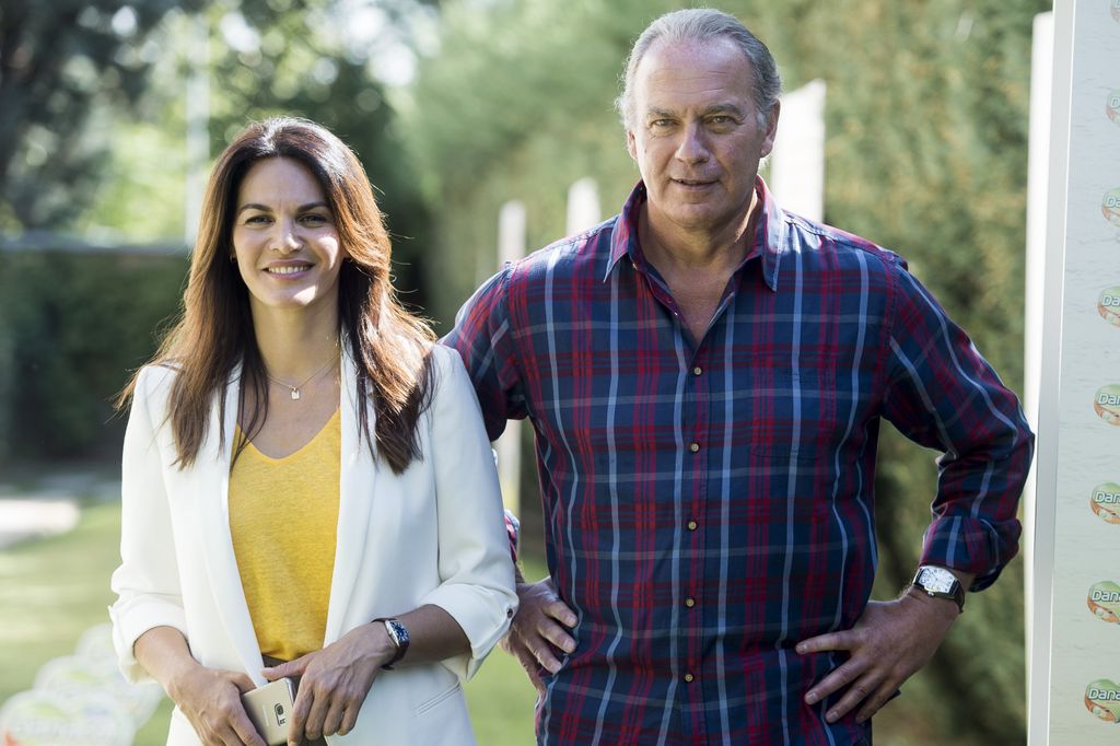 Fabiola y Bertín, durante un trabajo juntos en 2017