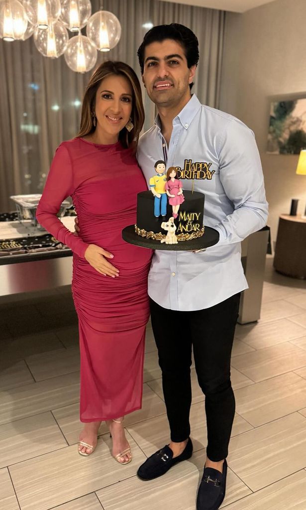 Maity Interiano y Anuar Zidán