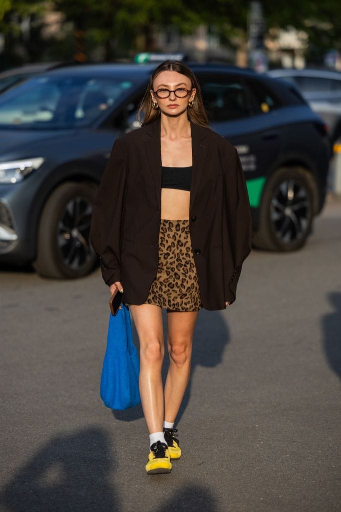 Street Style estampado leopardo