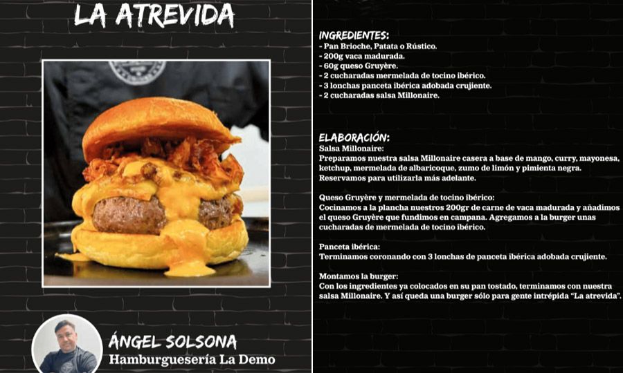 Hamburguesa La atrevida