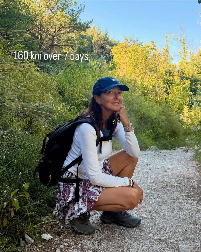 La condesa Alexandra de Frederiksborg comparte fotos de su viaje por el Camino de Santiago