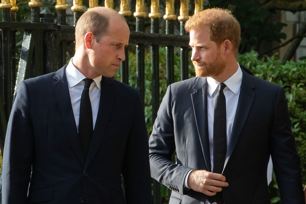 Príncipes Harry y Guillermo de Inglaterra