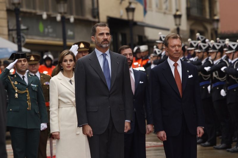 Los Reyes junto a los Grandes Duques de Luxemburgo