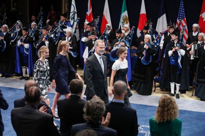 Los Reyes, la princesa Leonor y la infanta Sofía